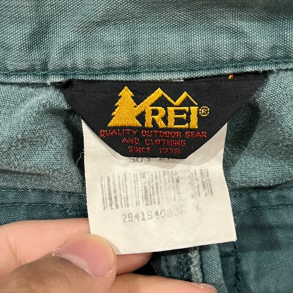 Vintage REI‎ Shorts Men 31 (fit 29)  Outdoor Flapped Cargo Hiking 90s Goprcore